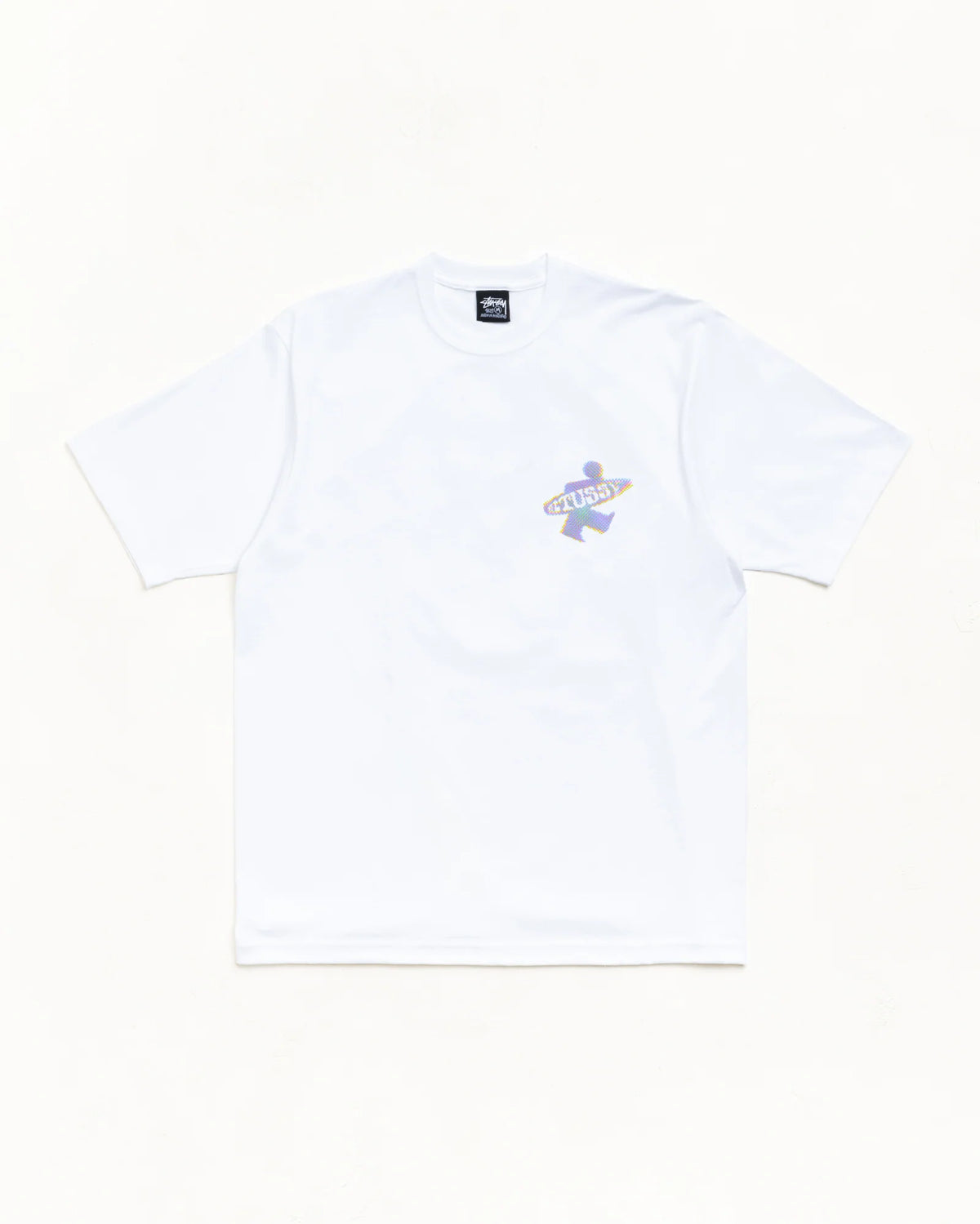 Stüssy Dot Surf Puff Print Tee: White