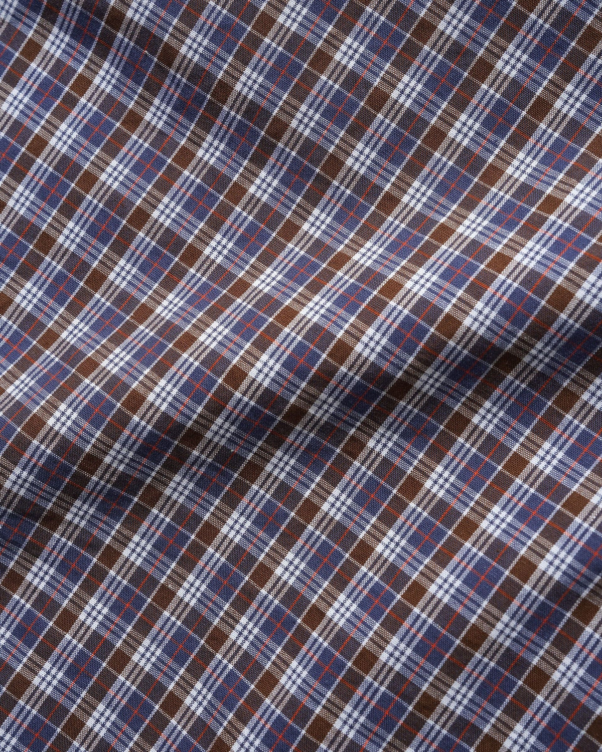 Butter Equipment S/S Shirt Navy/Brown