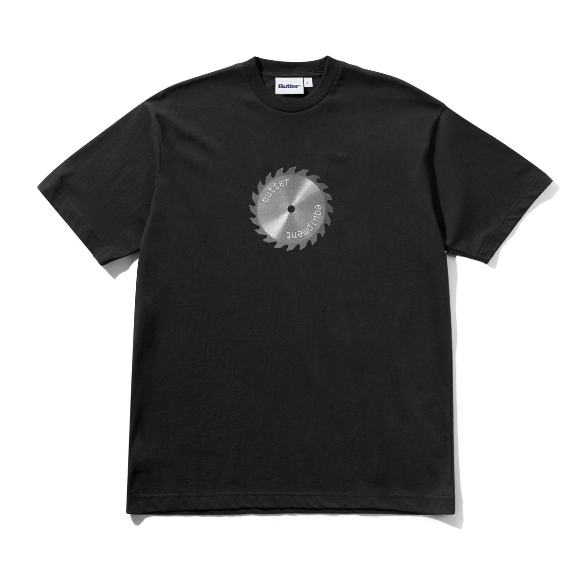Butter Saw Blade Tee Black