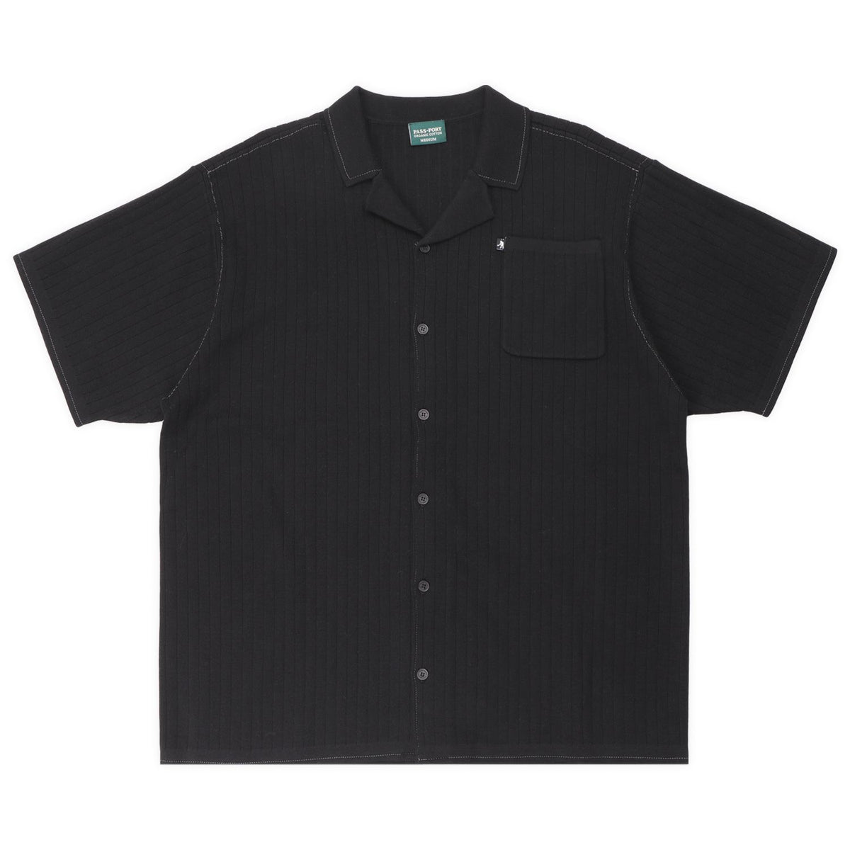 Pass-Port Organic Knit Leagues Shirt Black