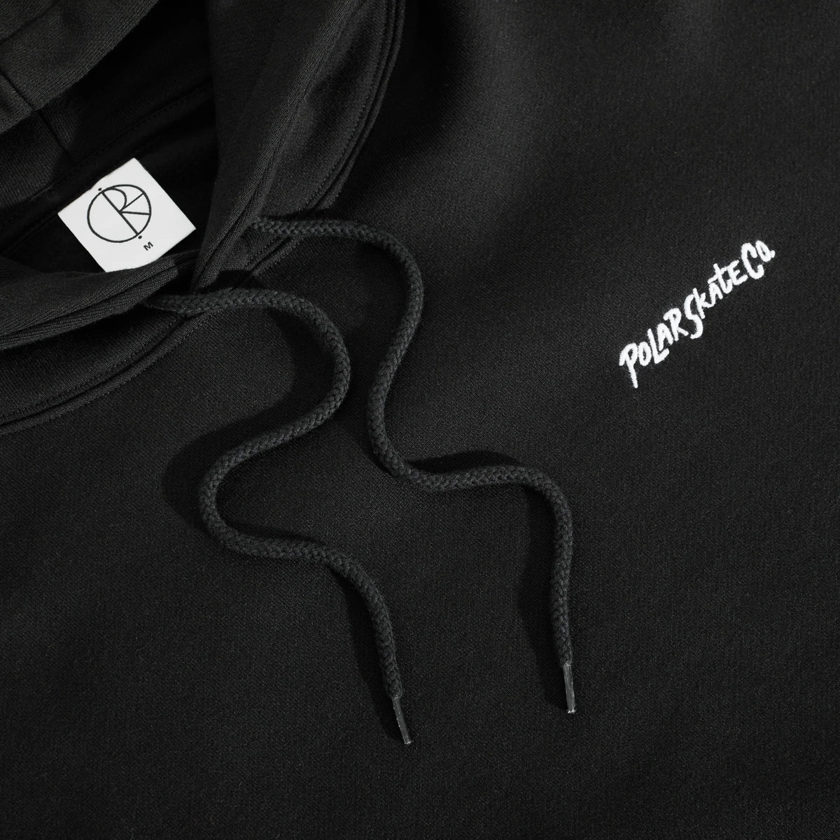 Polar Dave Hoodie Surf Logo Black