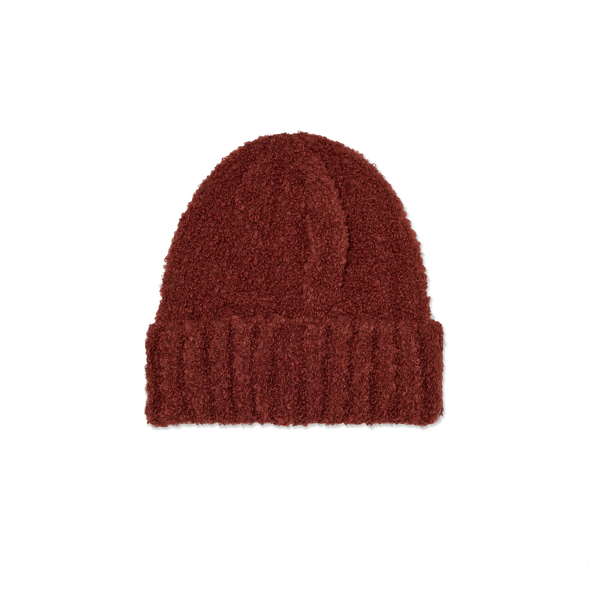 Polar Fluff Beanie: Rust
