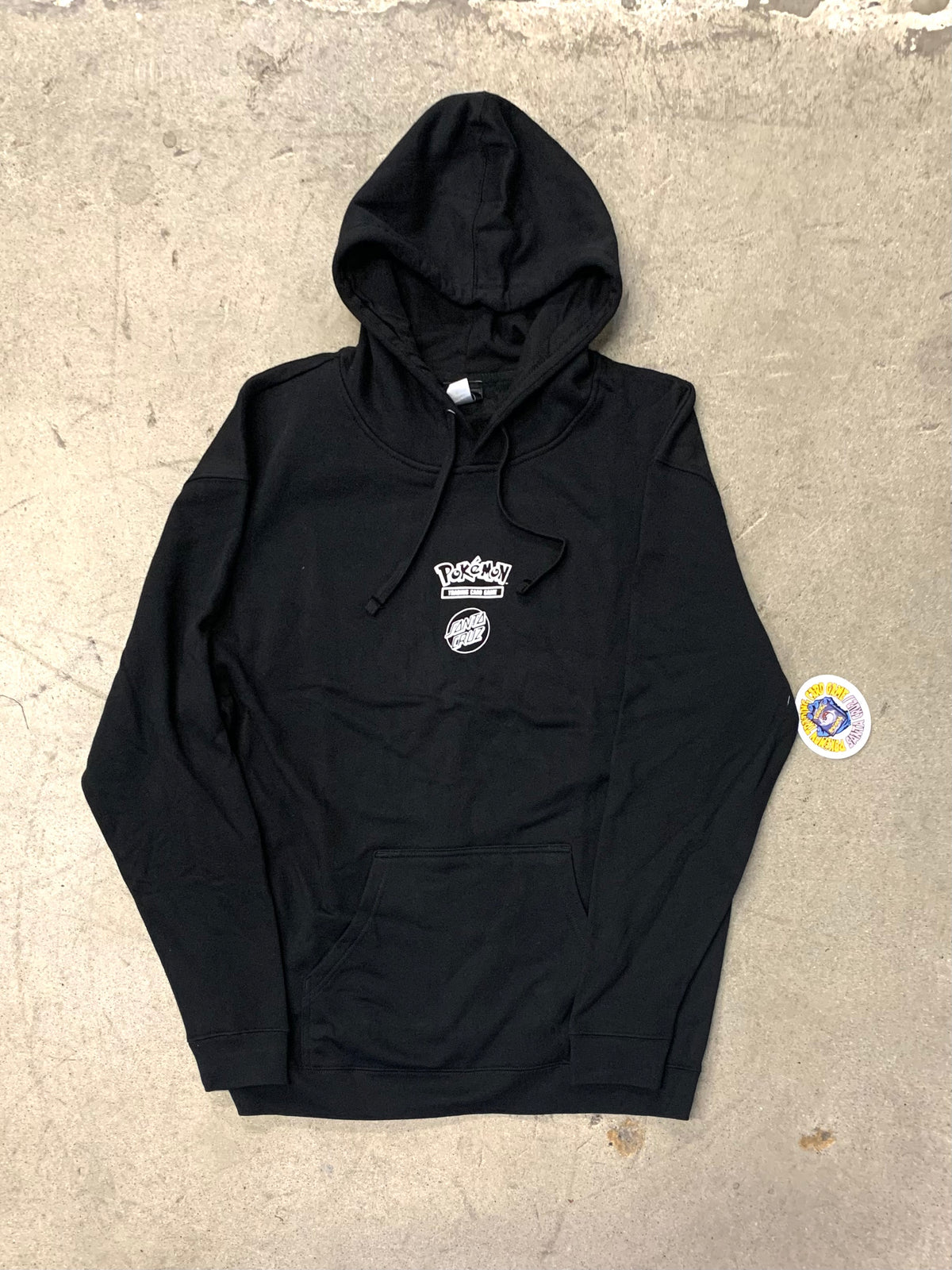 Santa Cruz Pokémon Power Dot Hoodie Black