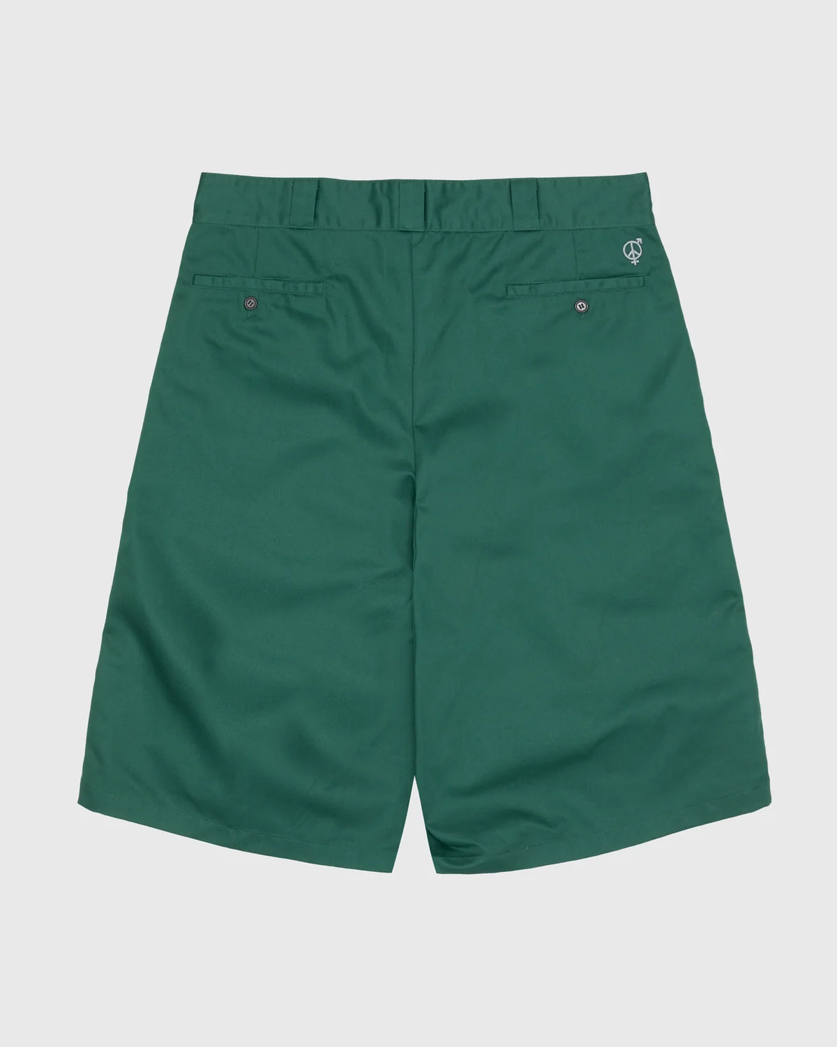 Sexhippies Welder's Stitch Loose Fit Work Shorts: Work Green