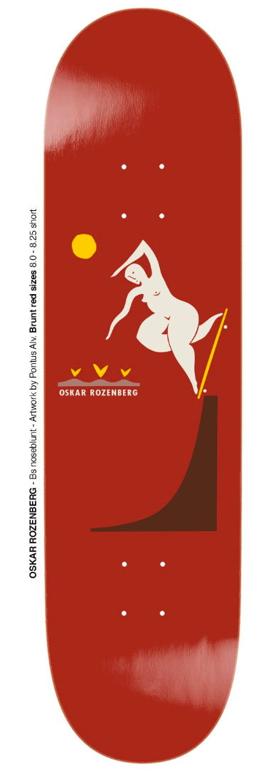 Polar Oski Noseblunt Deck Assorted Sizes
