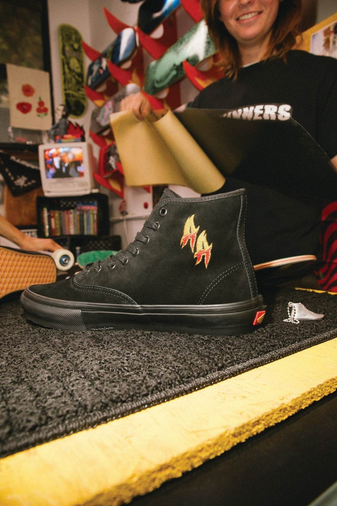 Vans Skate Authentic High by Andrew Allen VCU Collection