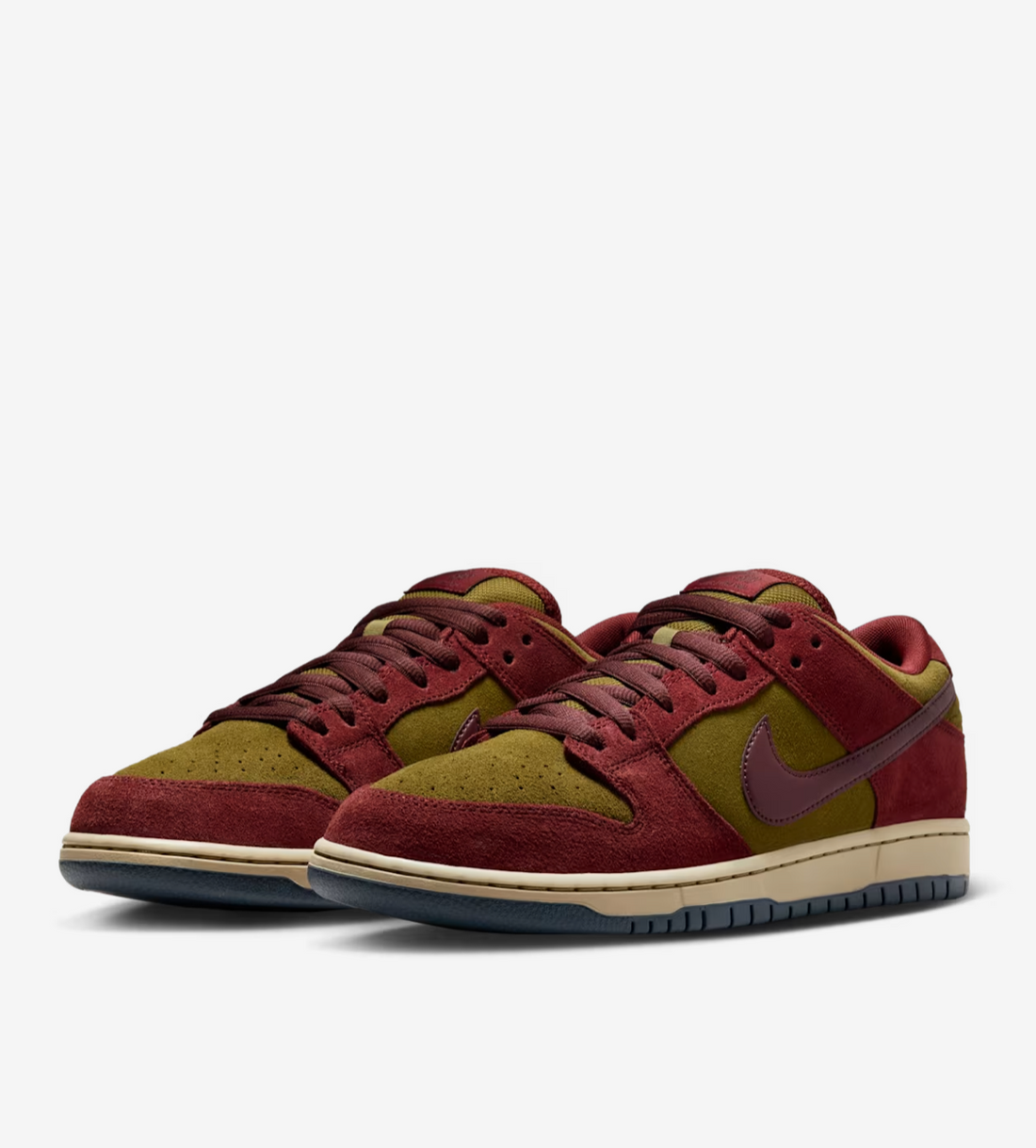 Nike SB Dunk Low Dark Team Red/Olive Flak