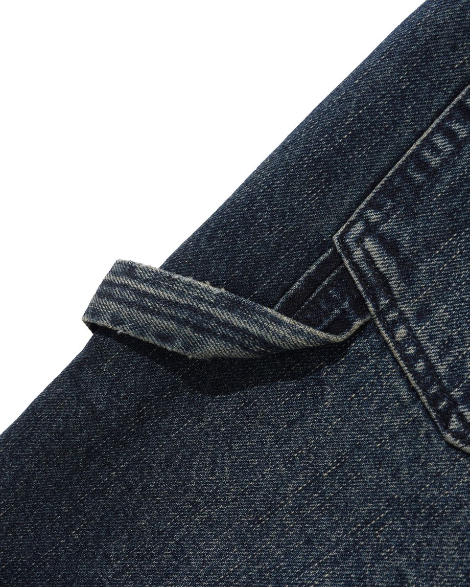 Butter Carpenter Denim Shorts: Slub Dark Indigo