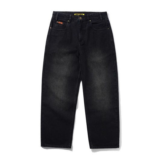 Butter Relaxed Denim Jean Flat Black