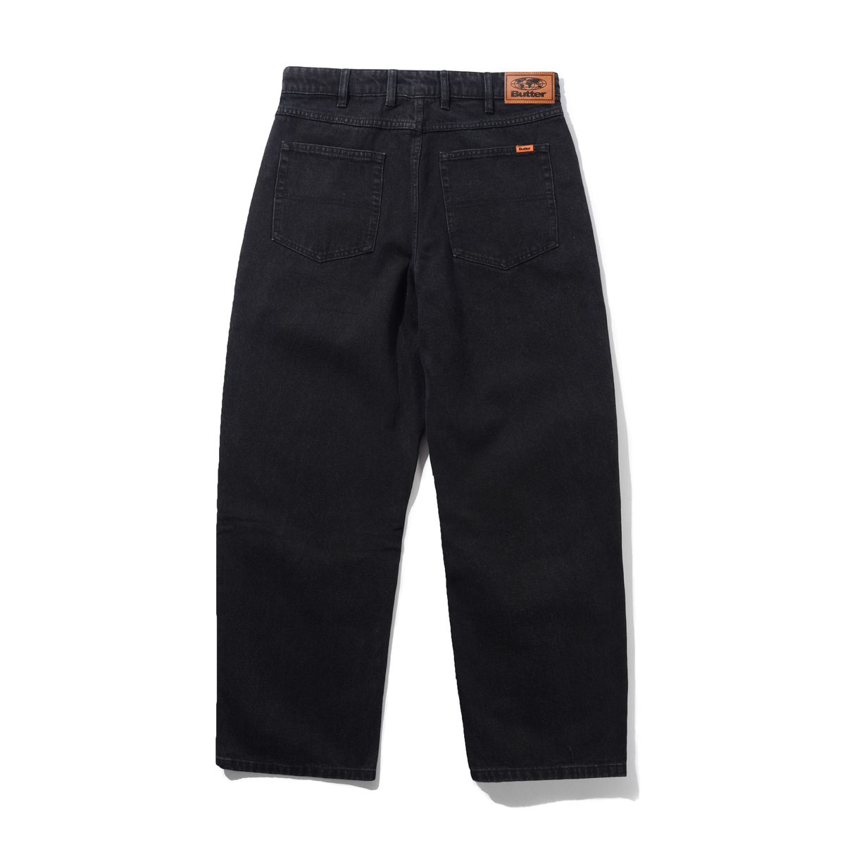 Butter Relaxed Denim Jean Flat Black