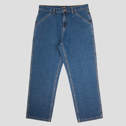 Pass-Port Workers Club Classic Jean: Washed Dark Indigo