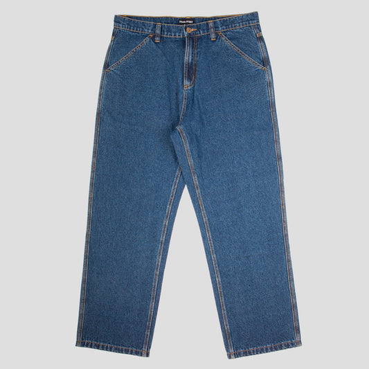 Pass-Port Workers Club Classic Jean: Washed Dark Indigo