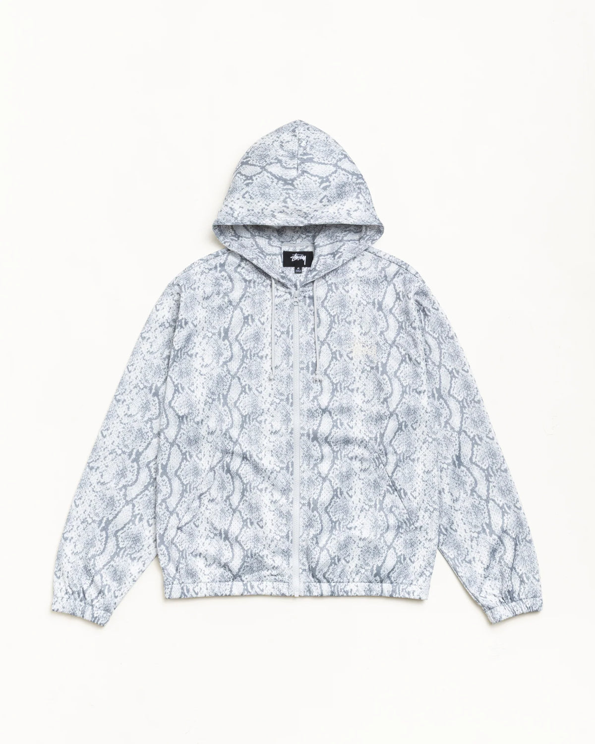 Stüssy Athletic Mesh Zip Hoodie Snake