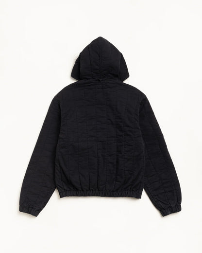 Stüssy Quilted Canvas Work Jacket Black