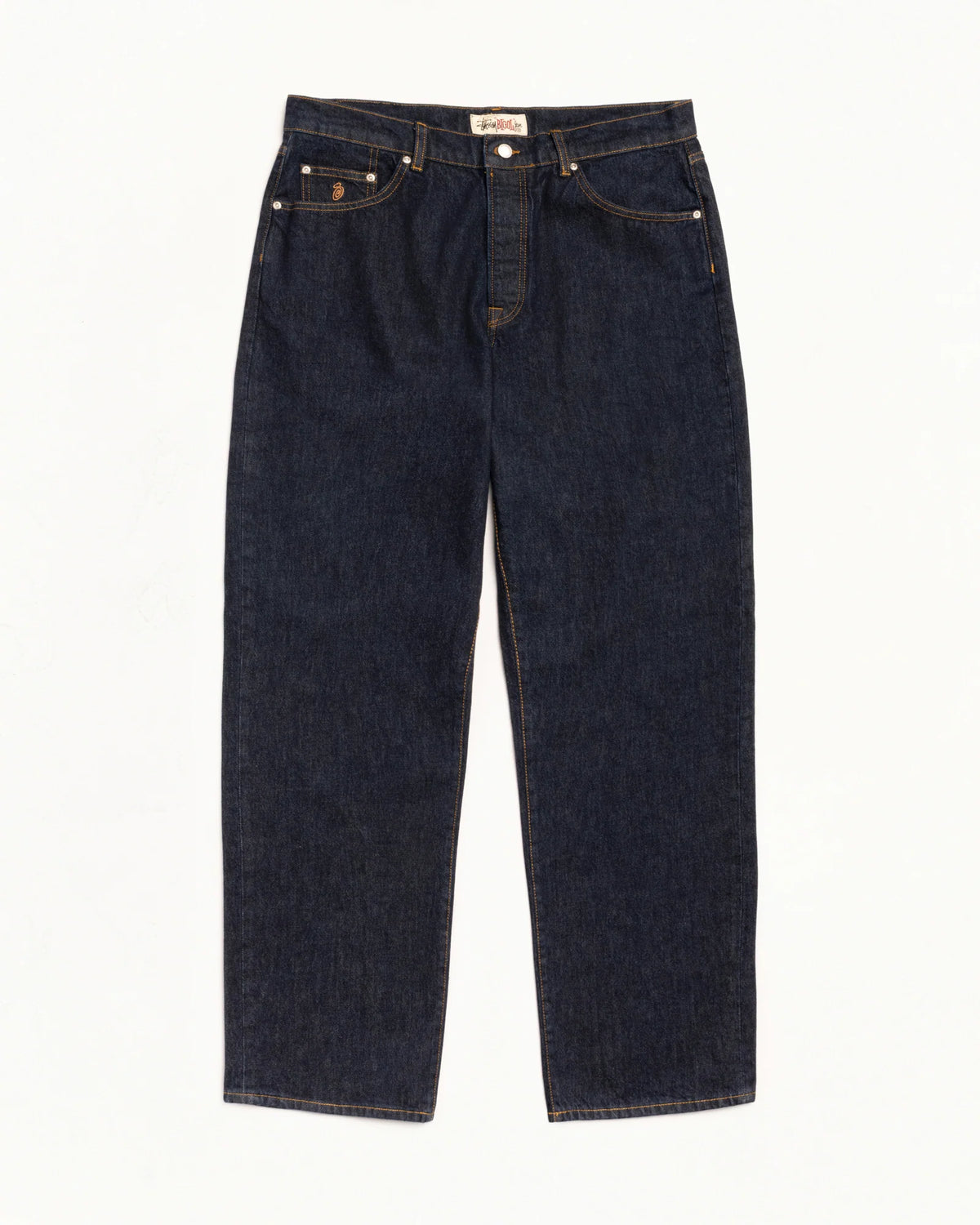 Stüssy Big Ol' Jean Denim: Rinsed Indigo