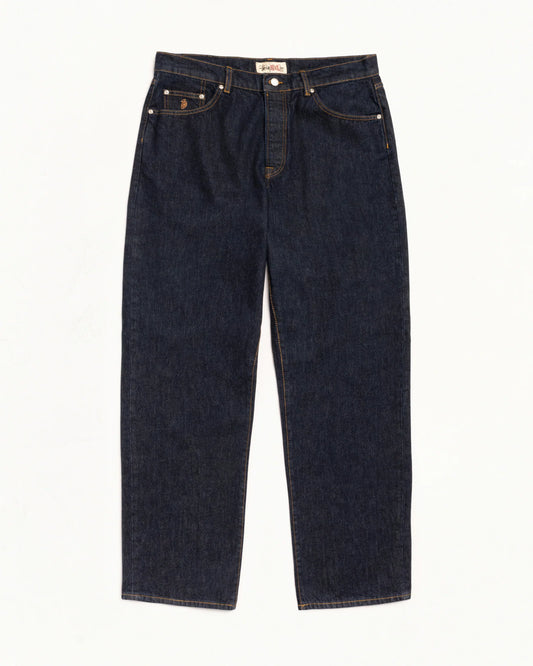 Stüssy Big Ol' Jean Denim: Rinsed Indigo