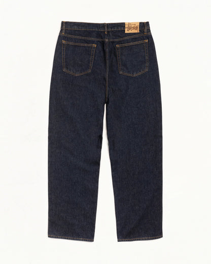 Stüssy Big Ol' Jean Denim: Rinsed Indigo