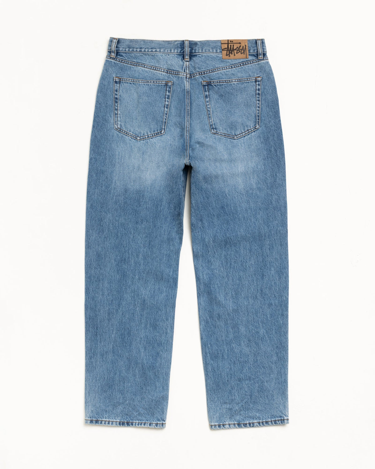 Stüssy Big Ol' Jean Denim: Indigo Stone Wash