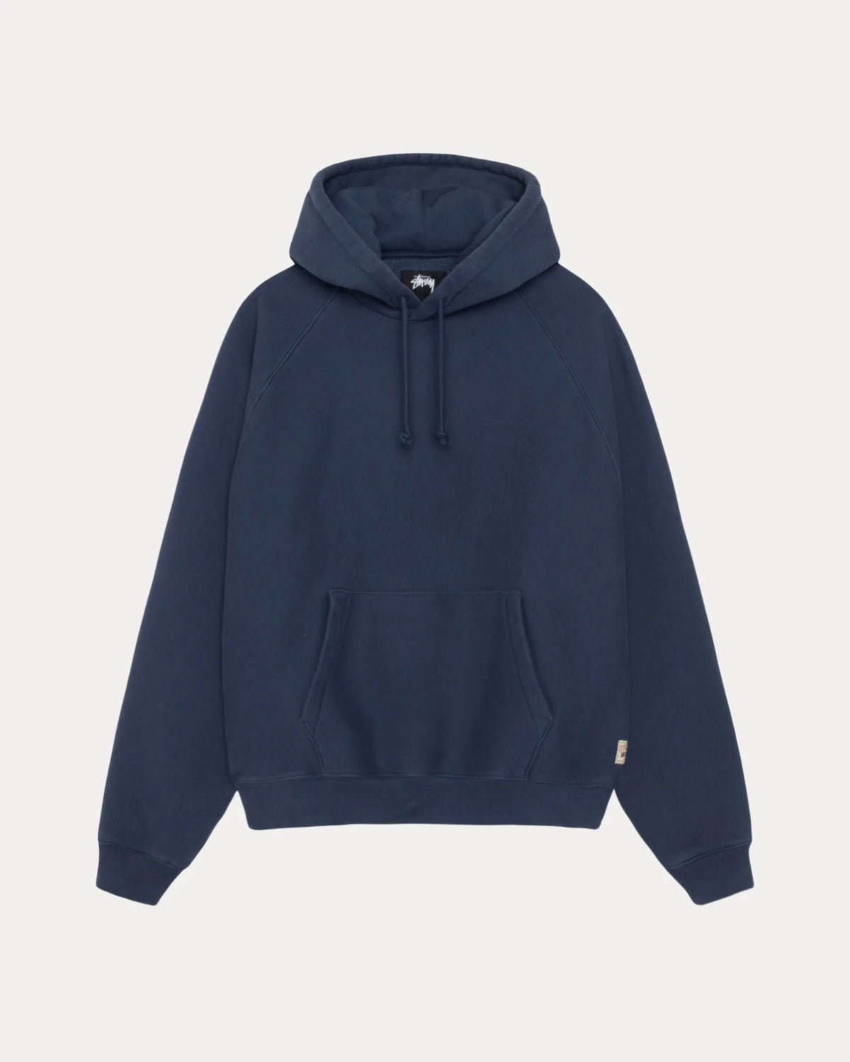 Stüssy Fleece Raglan Hoodie: Navy