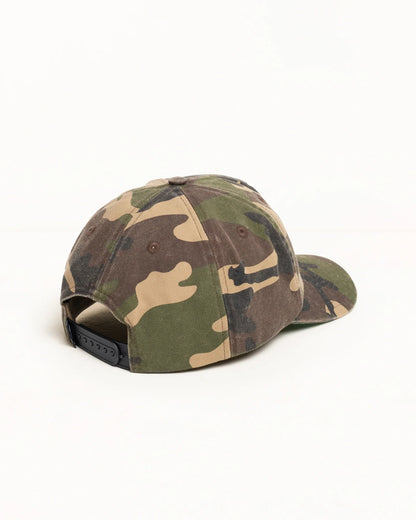 Stüssy Big Stock Snapback Woodland Camo