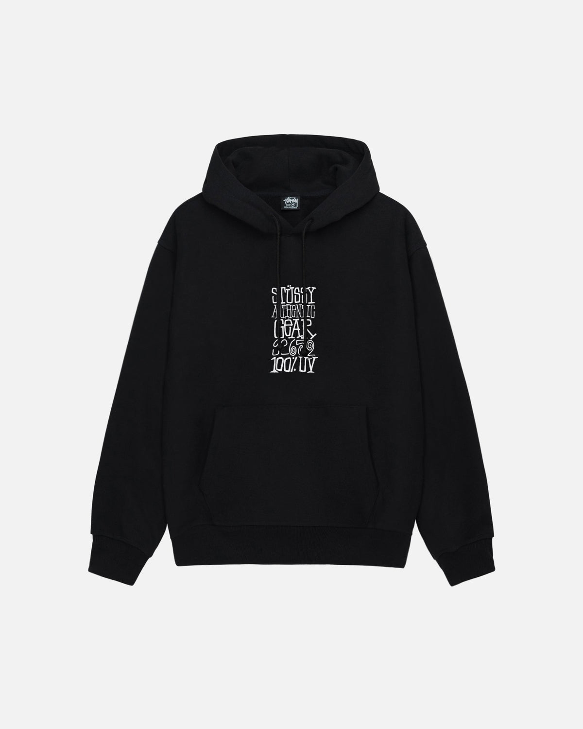 Stüssy Authentic Gear Hoodie Black