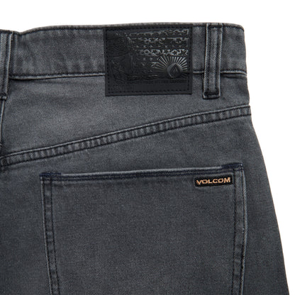 Volcom Billow Denim Shorts Concrete