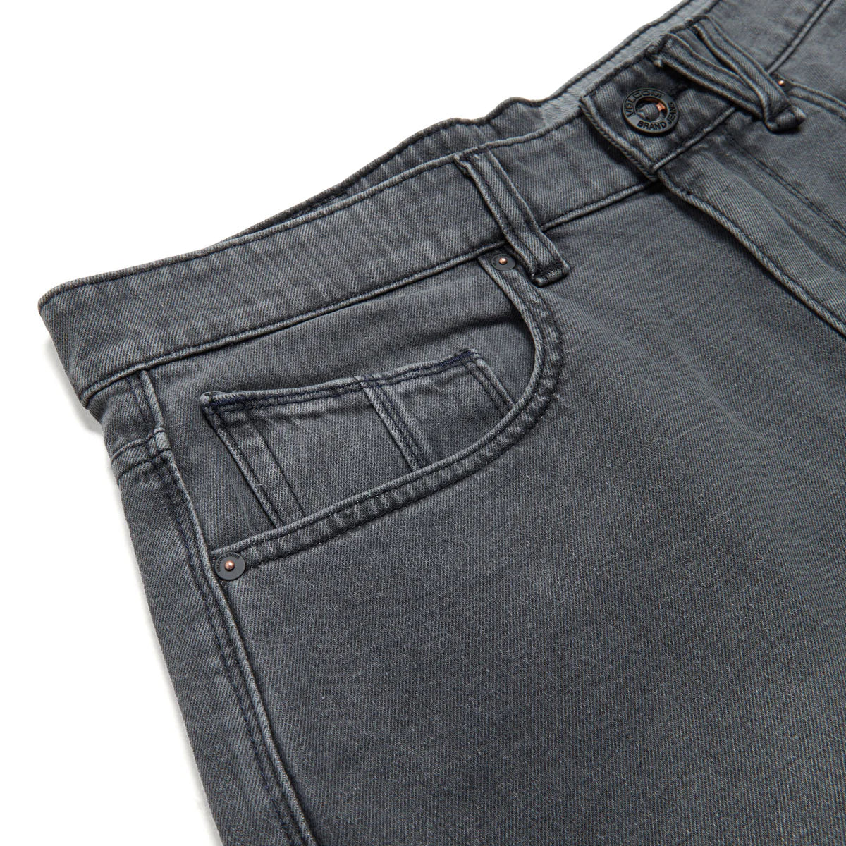 Volcom Billow Denim Shorts Concrete