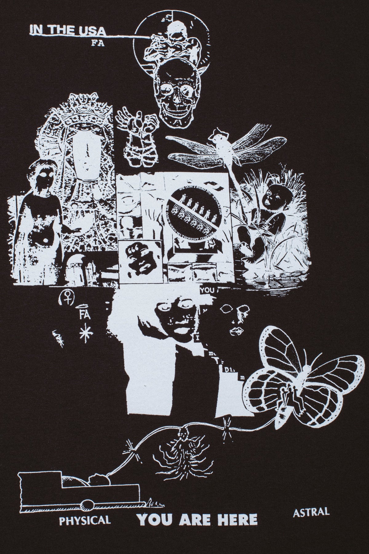FA You Are Here Tee - Black