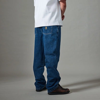 Pass-Port Workers Club Classic Jean: Washed Dark Indigo