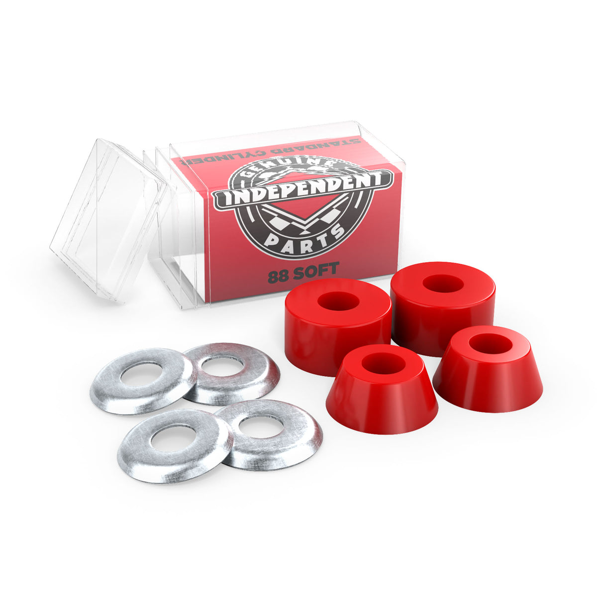 Independent Cylinder Cushions Soft (88a) Red