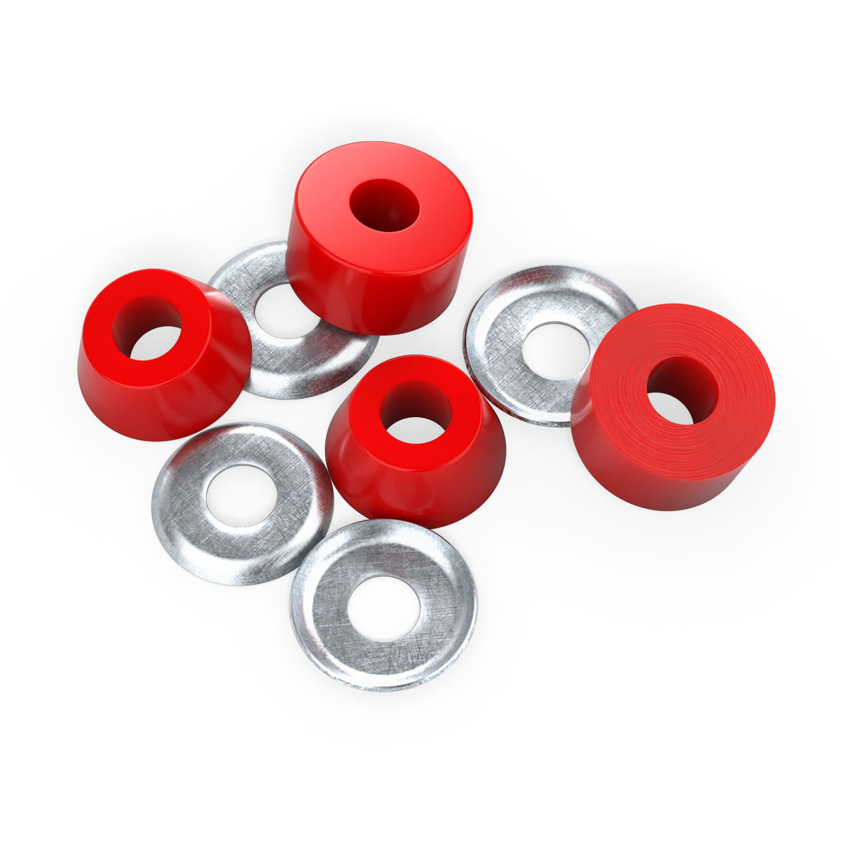 Independent Cylinder Cushions Soft (88a) Red