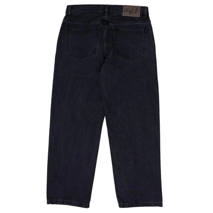Frog Five Pocket Denim Pants: Jet Black