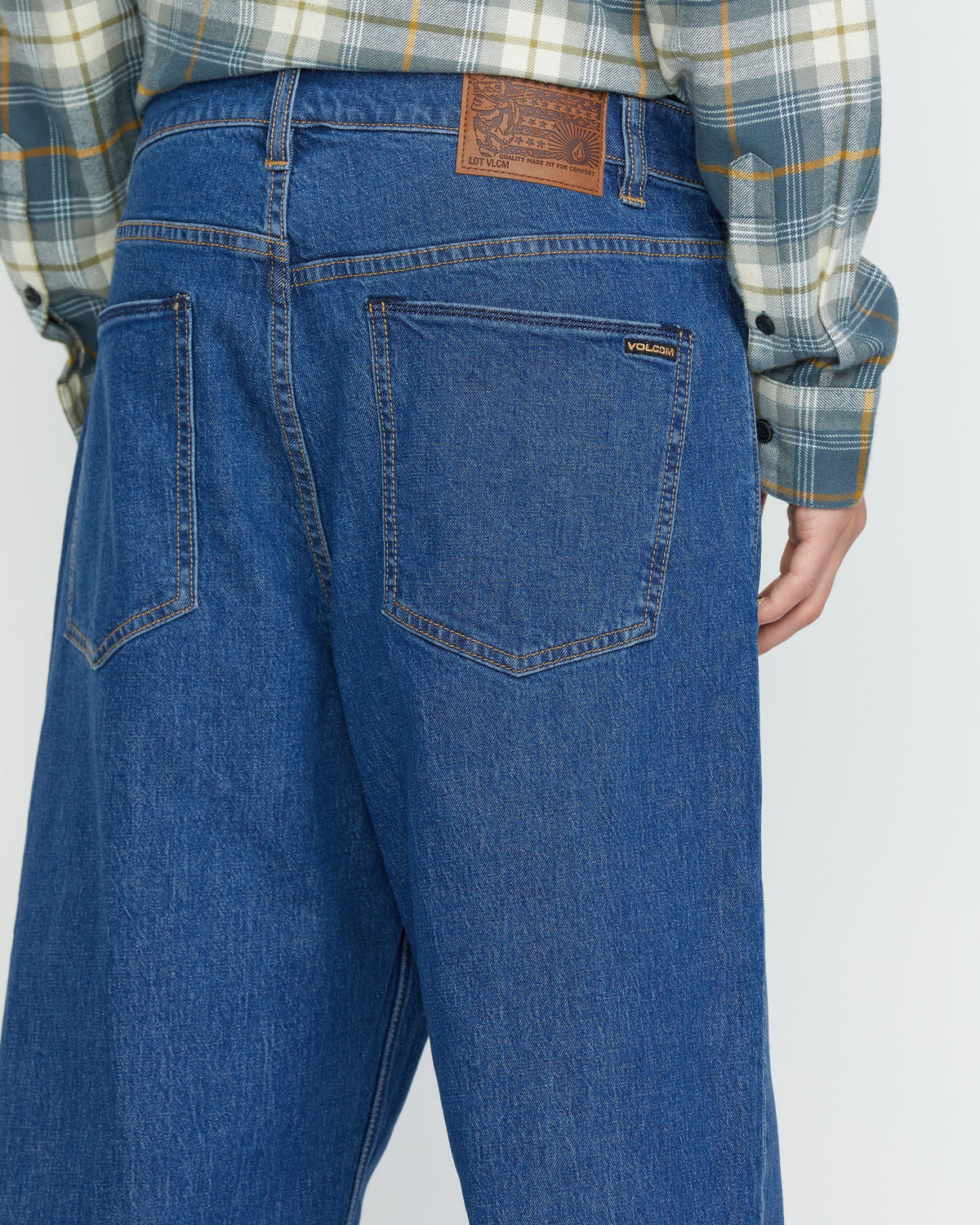 Volcom Billow Denim: Bold Blue