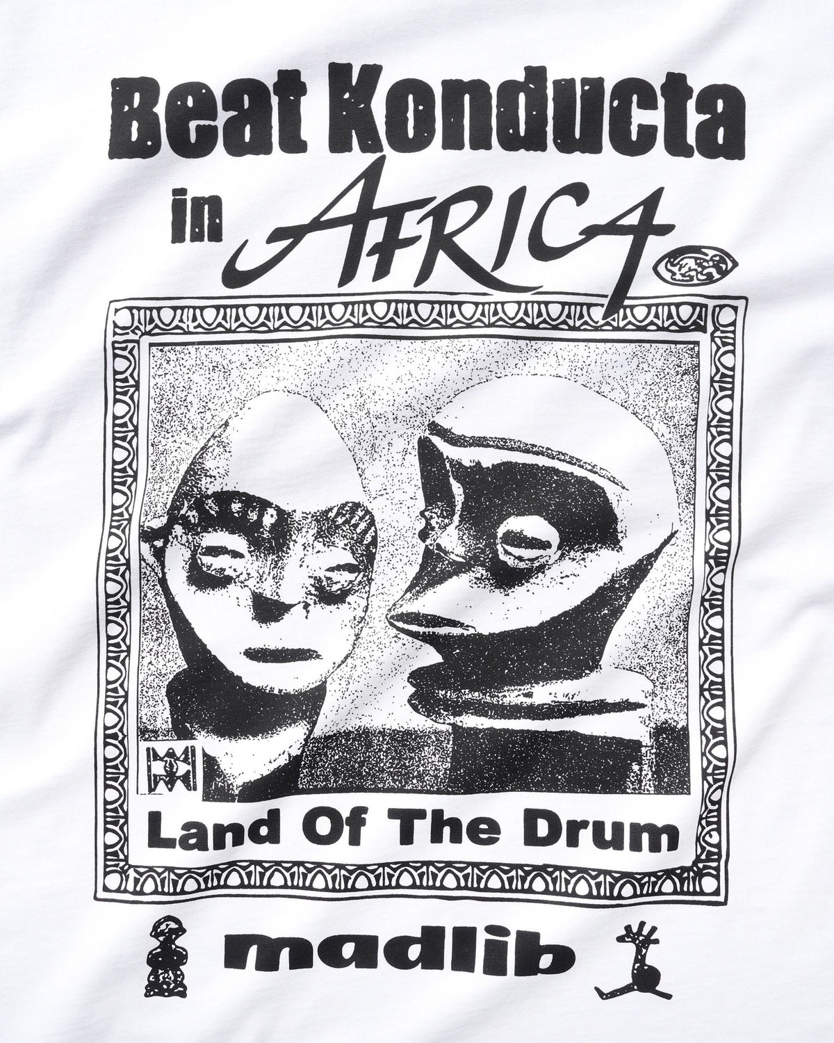 Butter Madlib Africa Tee White