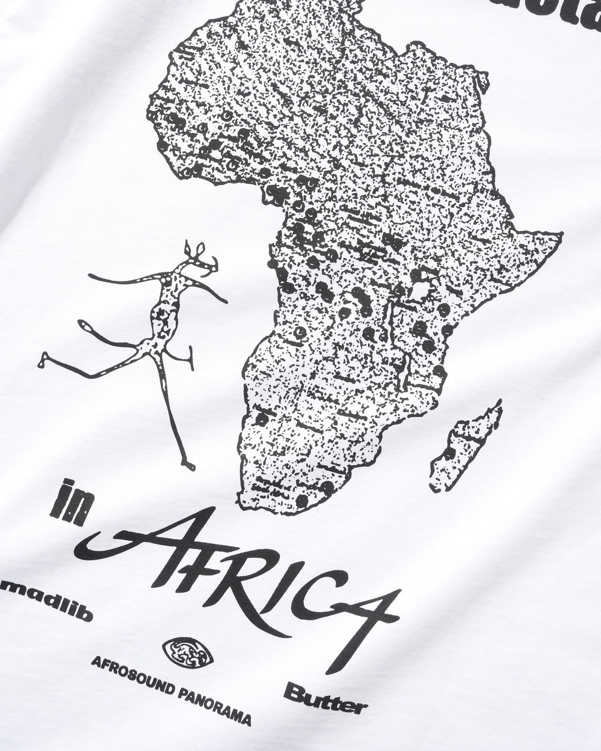 Butter Madlib Africa Tee White