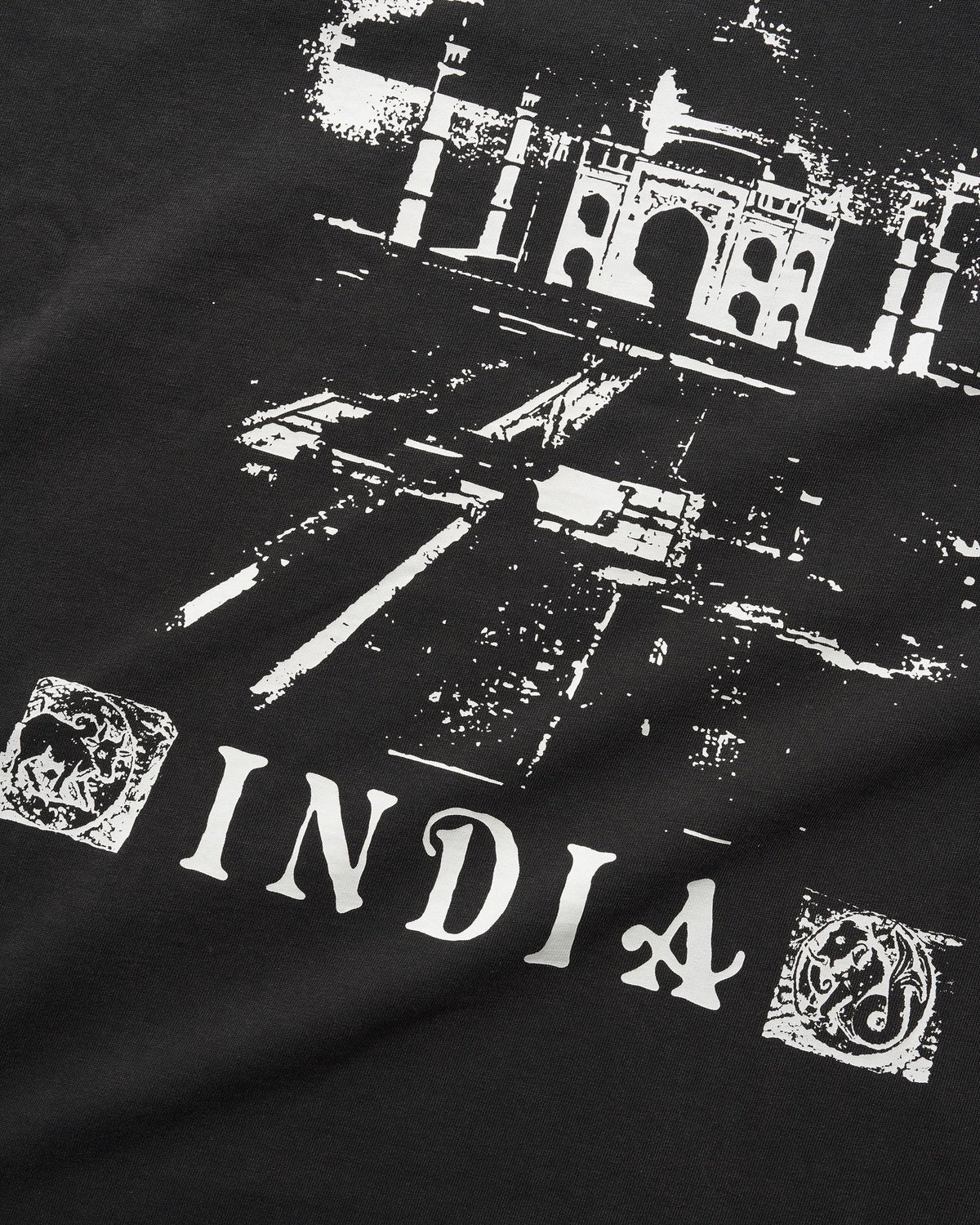 Butter Madlib India Tee Washed Black