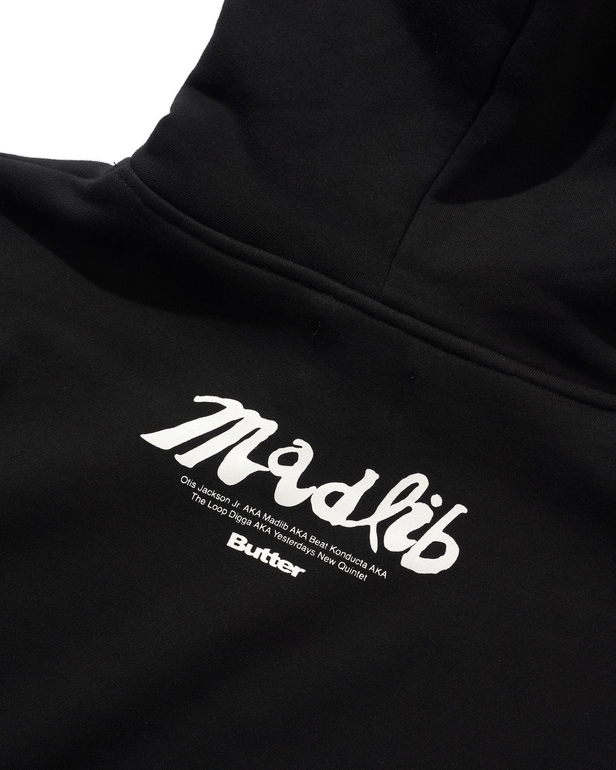 Butter Madlib Pullover Hood Black