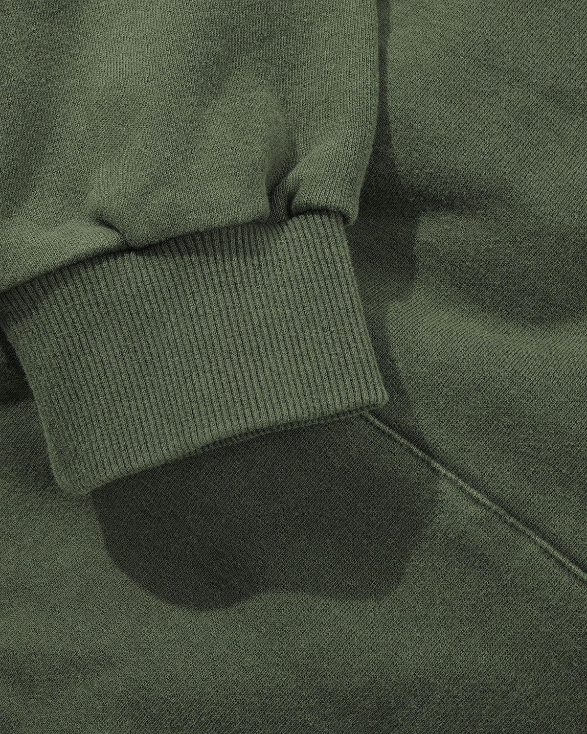 Butter Basic Pullover Hood Washed Army