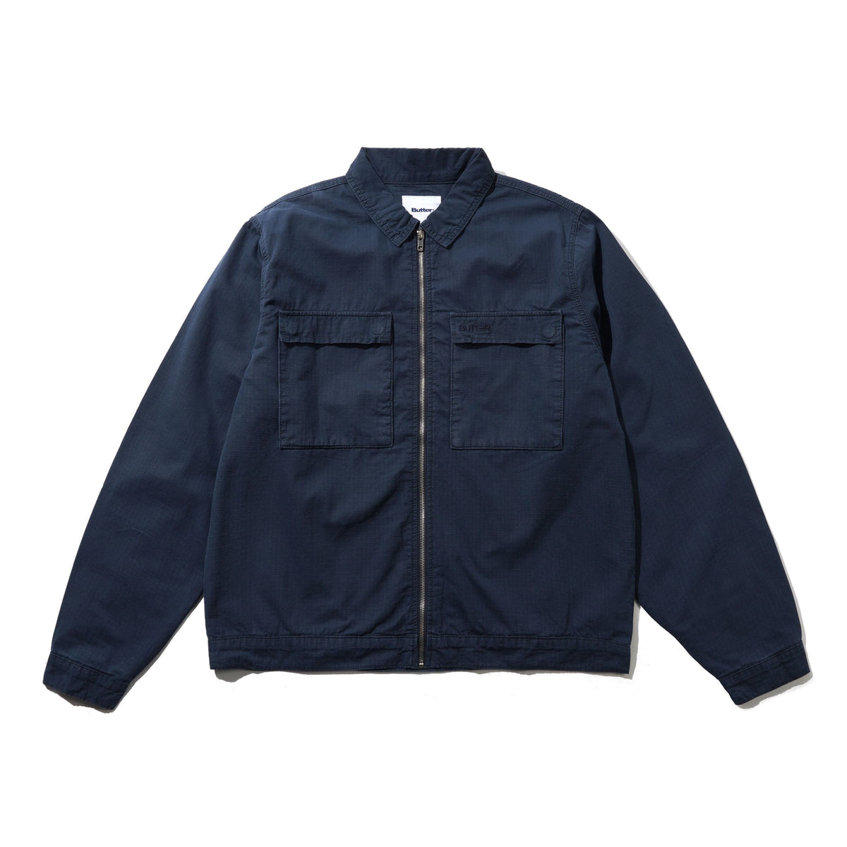 Butter Ripstop Chore Jacket Washed Navy