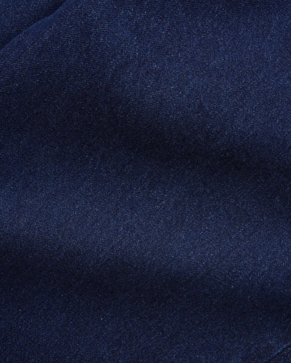 Butter Drummer Baggy Denim Jeans: Raw Dark Indigo