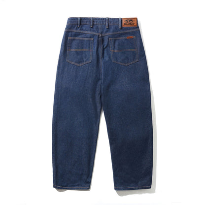 Butter Relaxed Denim Jeans: Dark Indigo