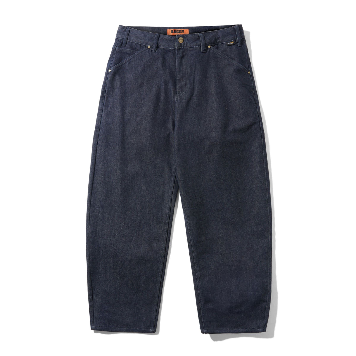 Butter Trim Denim Jeans: Rinsed Indigo