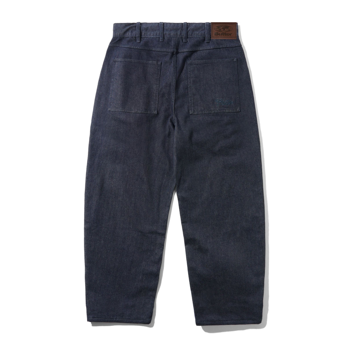 Butter Trim Denim Jeans: Rinsed Indigo