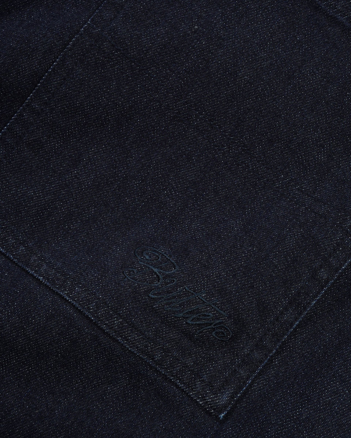 Butter Trim Denim Jeans: Rinsed Indigo
