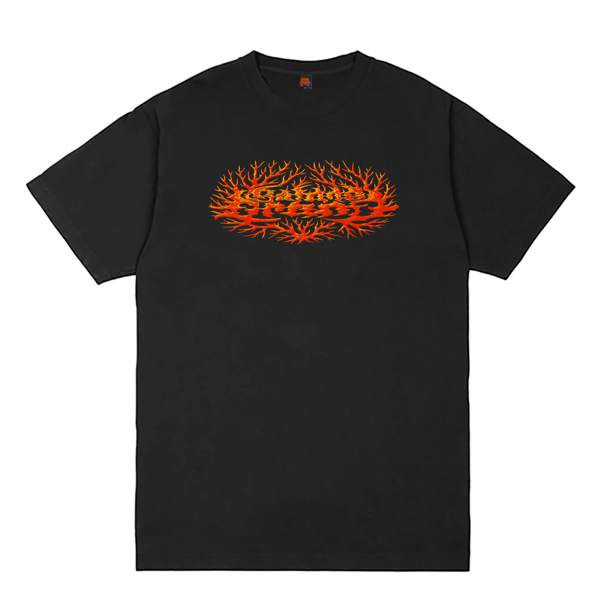 Satans Drano Coral Logo Tee Black