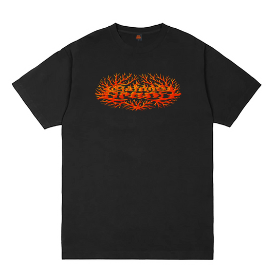 Satans Drano Coral Logo Tee Black