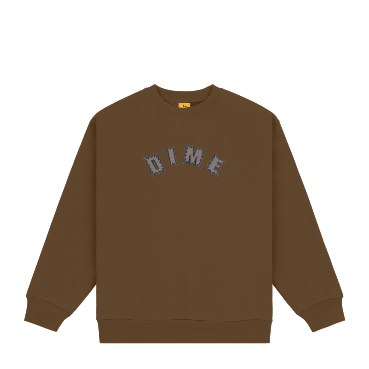 Dime Choppers Crewneck Dark Brown