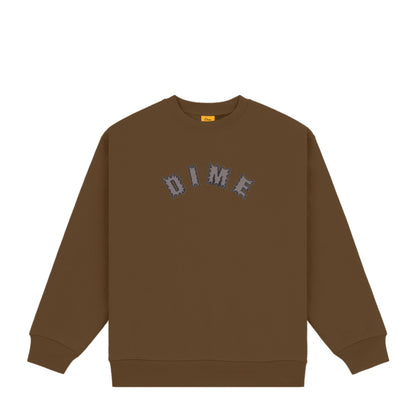 Dime Choppers Crewneck Dark Brown