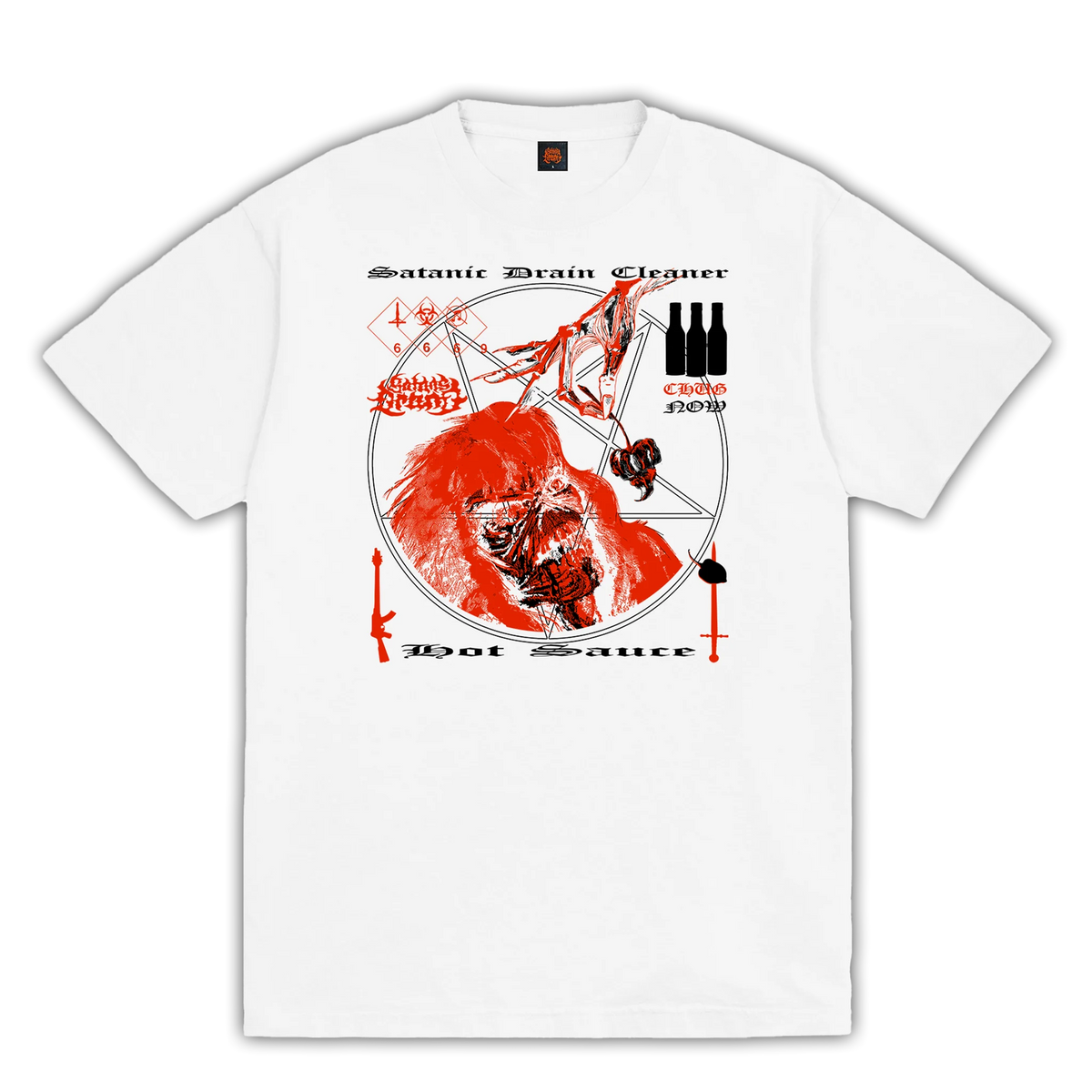 Satans Drano Tweaker Eddie Tee White