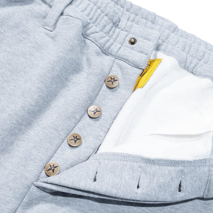 Carpet Co C-Star Buttonfly Sweatpants Grey